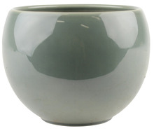 Potteskjuler Luna grå/grøn Ø17 cm